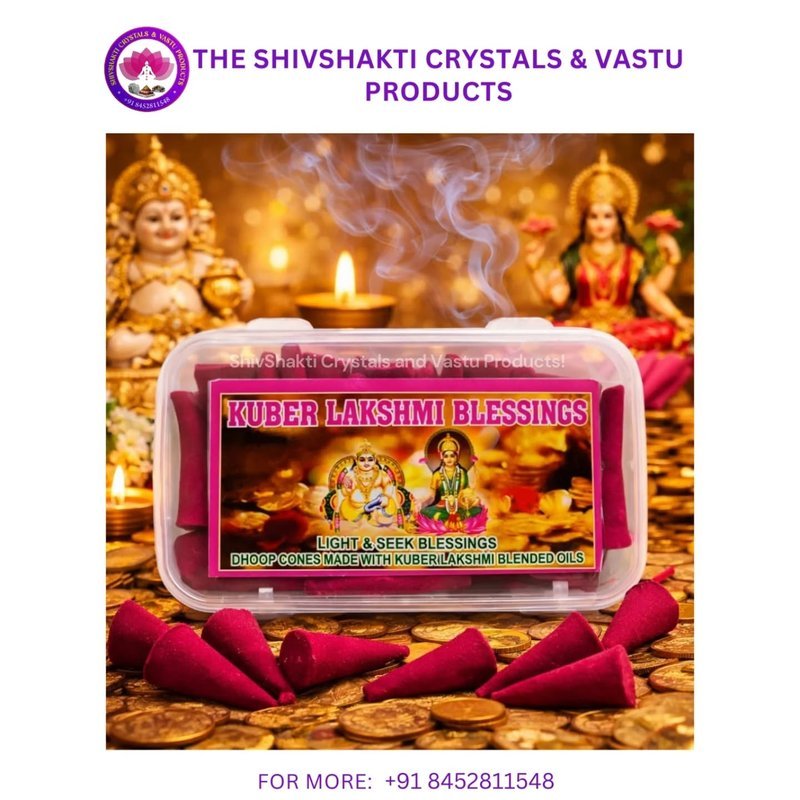 Kuber Lakshmi Blessings Dhoop Cones