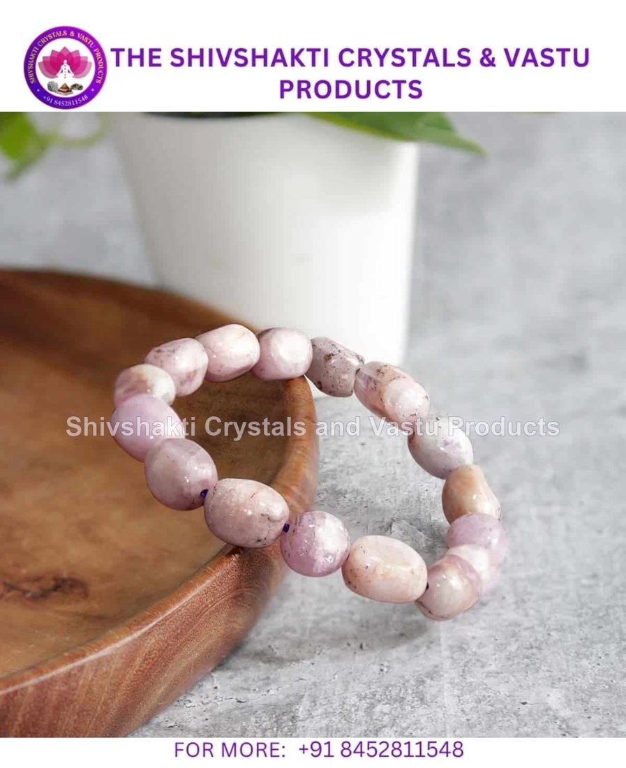Kunzite Tumble Bracelet