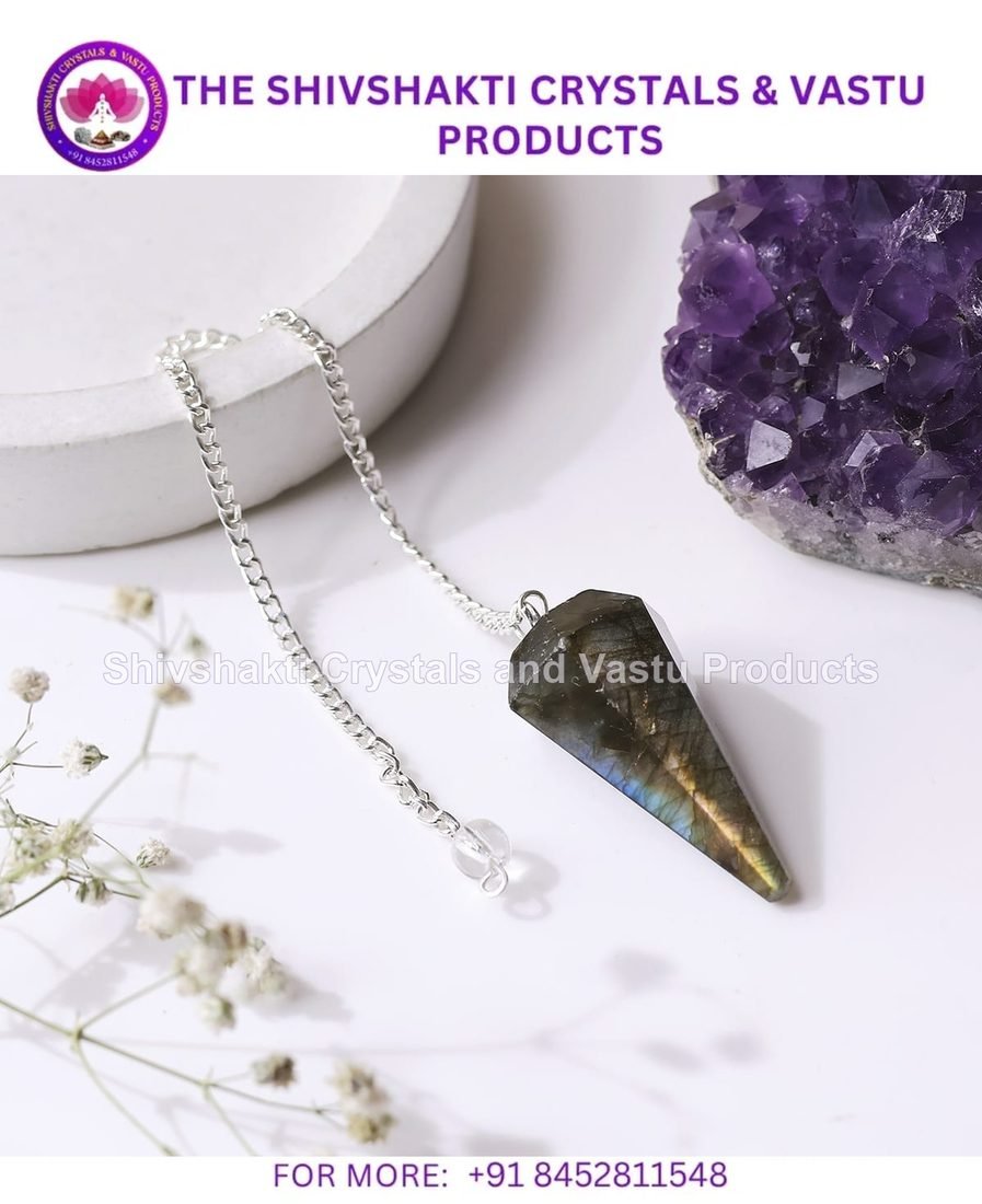 Labradorite Point Pendulum