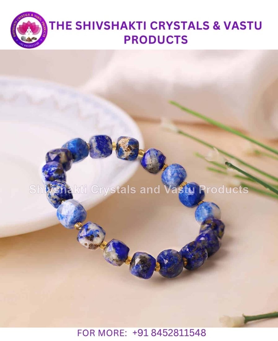 Lapis Box faceted Bracelet