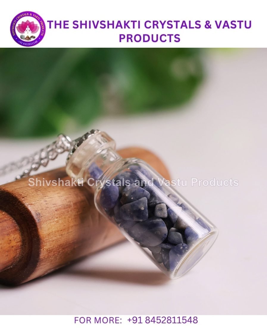 Lapis Lazuli Bottle Pendant