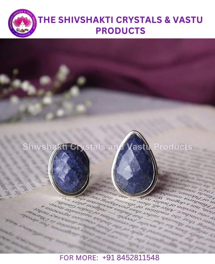 Lapis Lazuli Faceted Ring