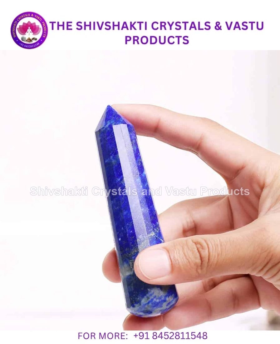 Lapis Lazuli Pencil Massager Wand