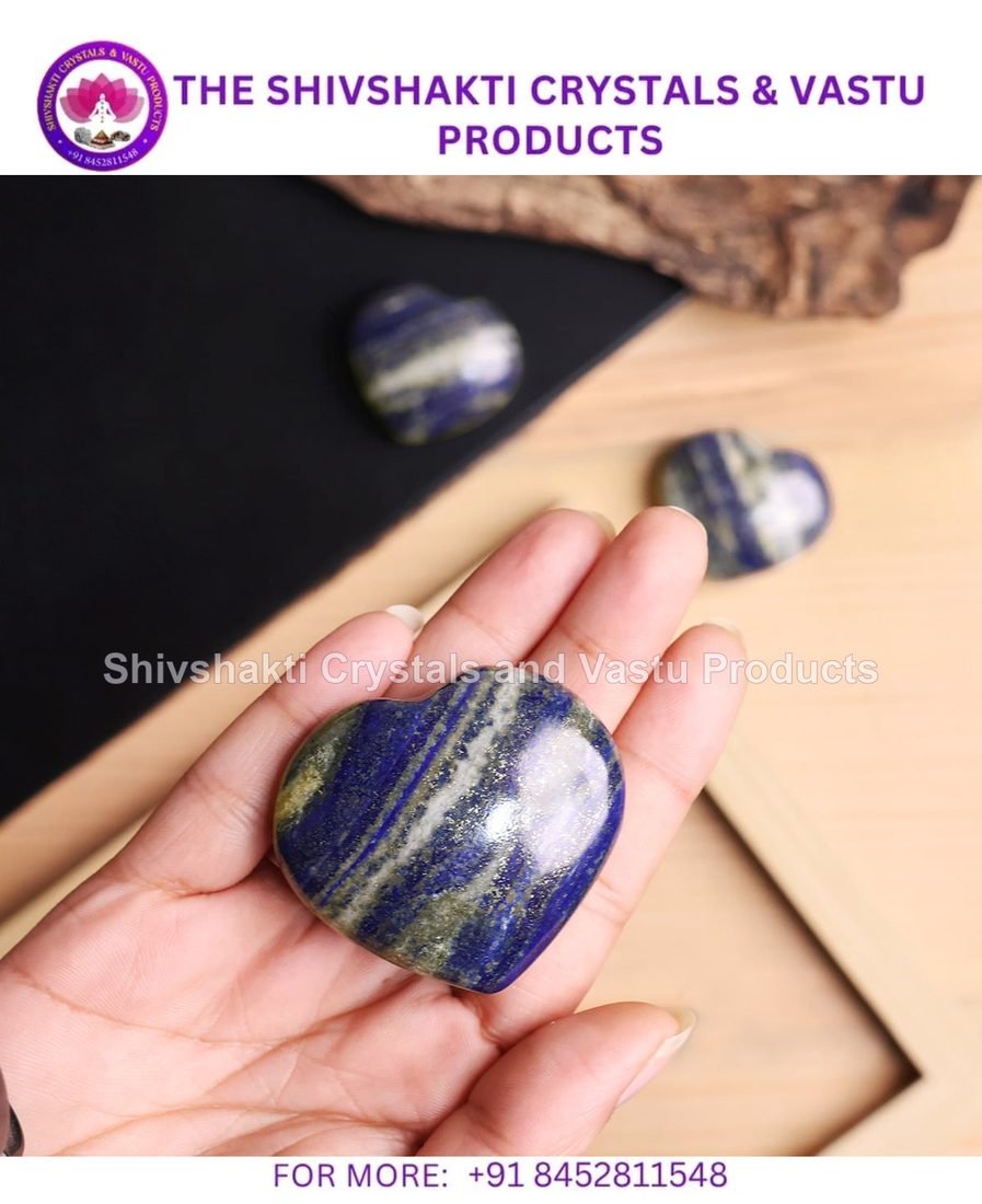 Lapis Lazuli Stone In Heart Shape