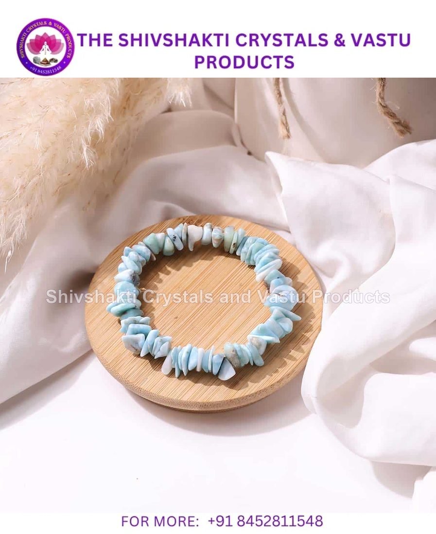 Larimar Chips Bracelet