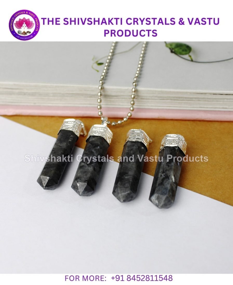 Larvikite Pencil Pendant