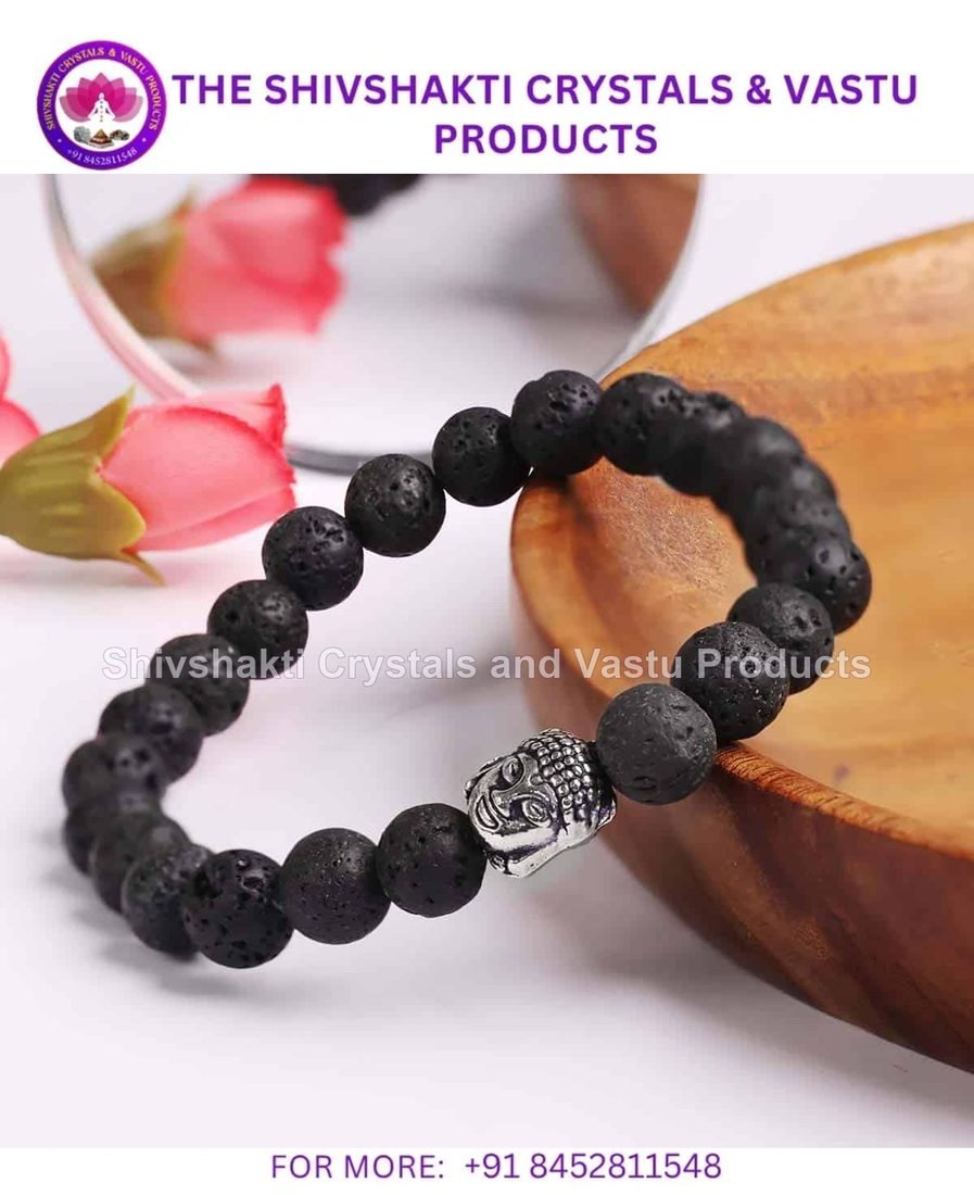 Lava Buddha Bracelet 8MM