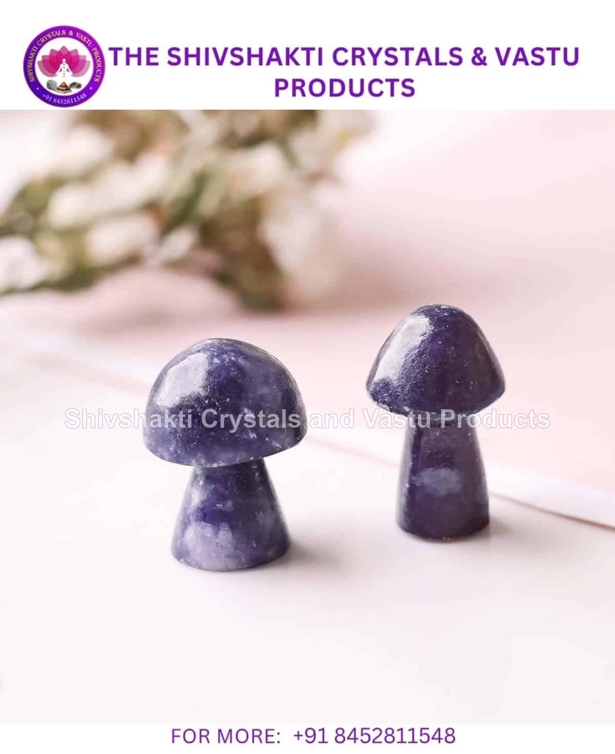 Lepidolite Mushroom