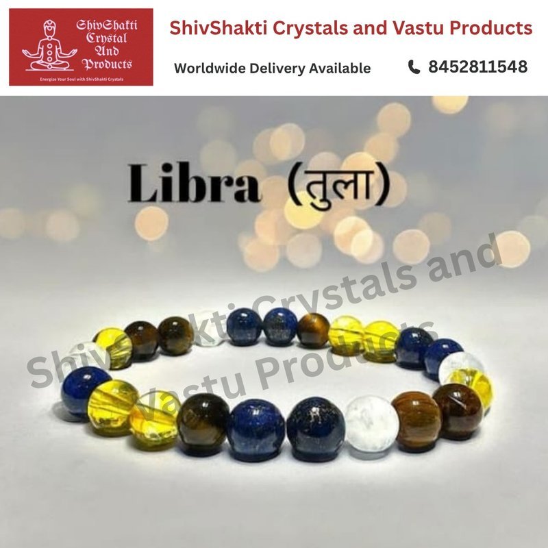 Libra ( Tula ) Zodiac Sign Bracelet 8MM