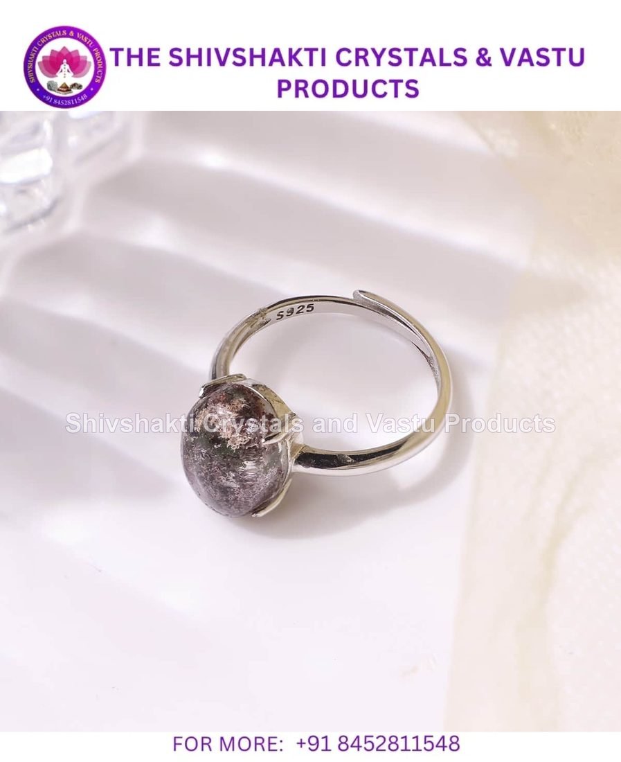 Lodolite Silver Ring
