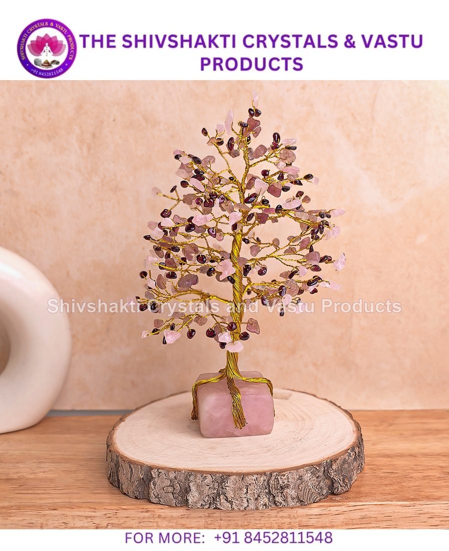 Love Tree 300B On Rose Quartz Raw
