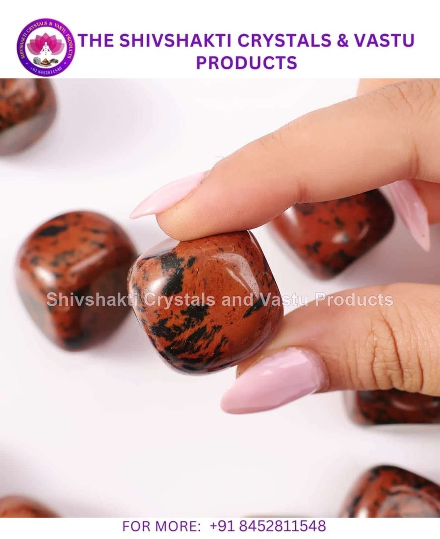 Mahogany Obsidian Tumble Stones