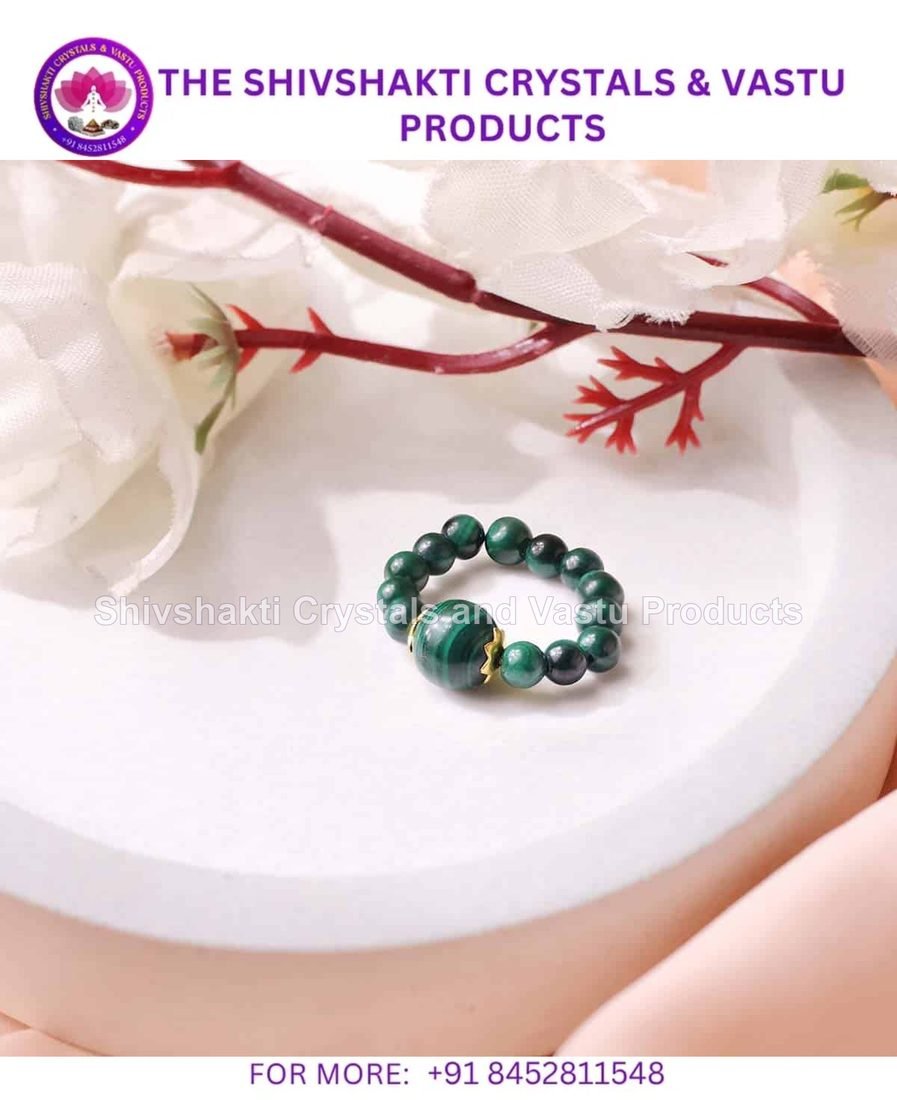 Malachite Beads Ring