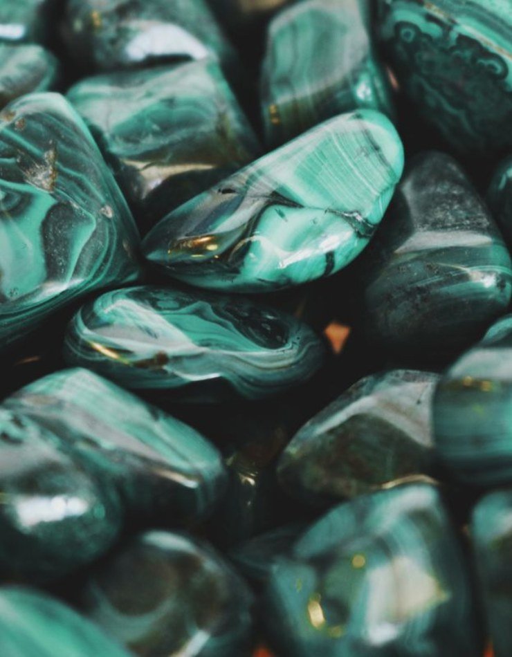 Malachite Chips Stone