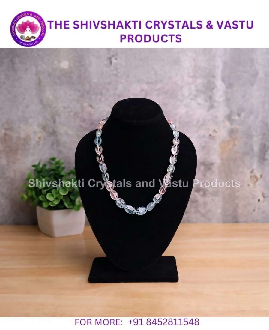 Morganite Big Tumble Necklace