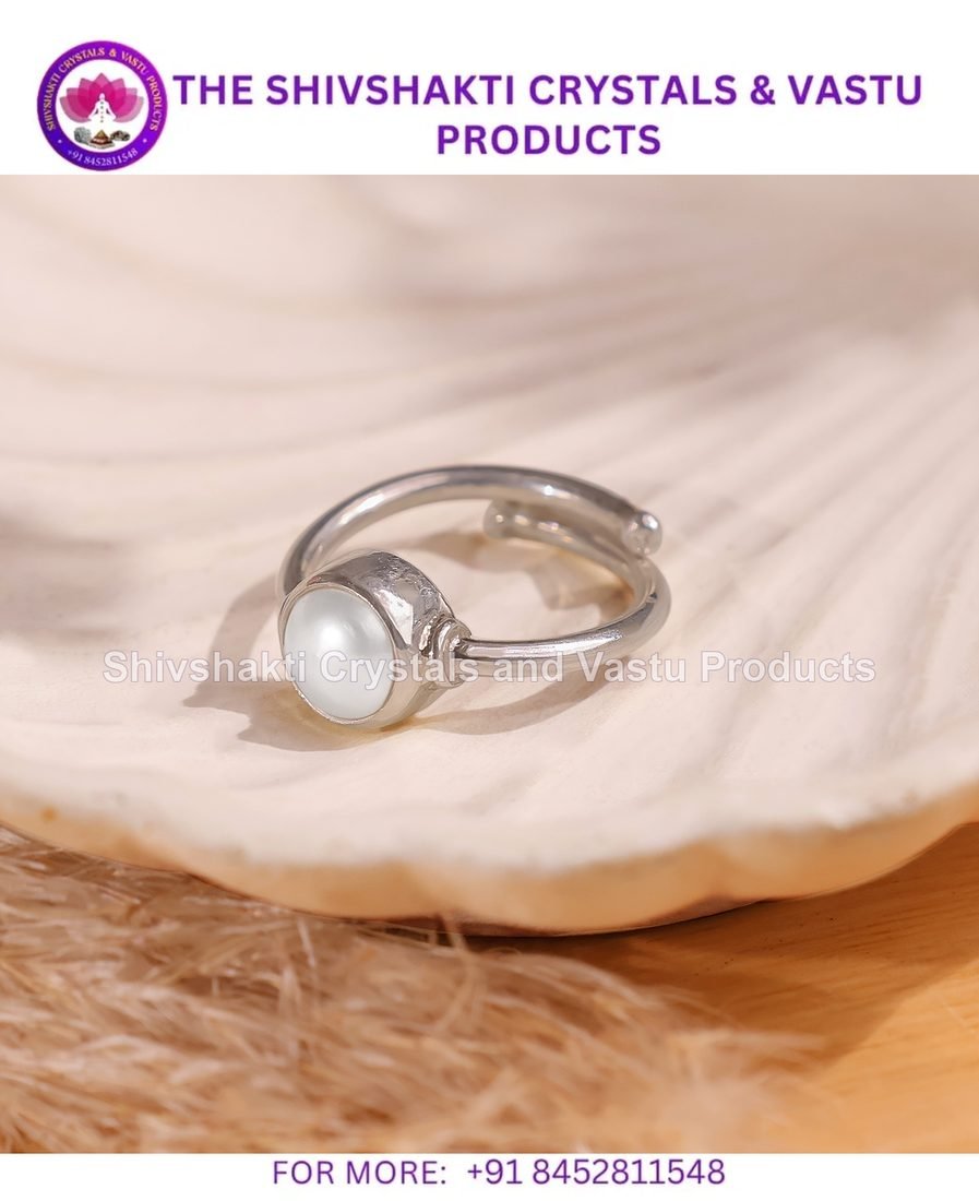 Mother Of Pearl Ring SIlver
