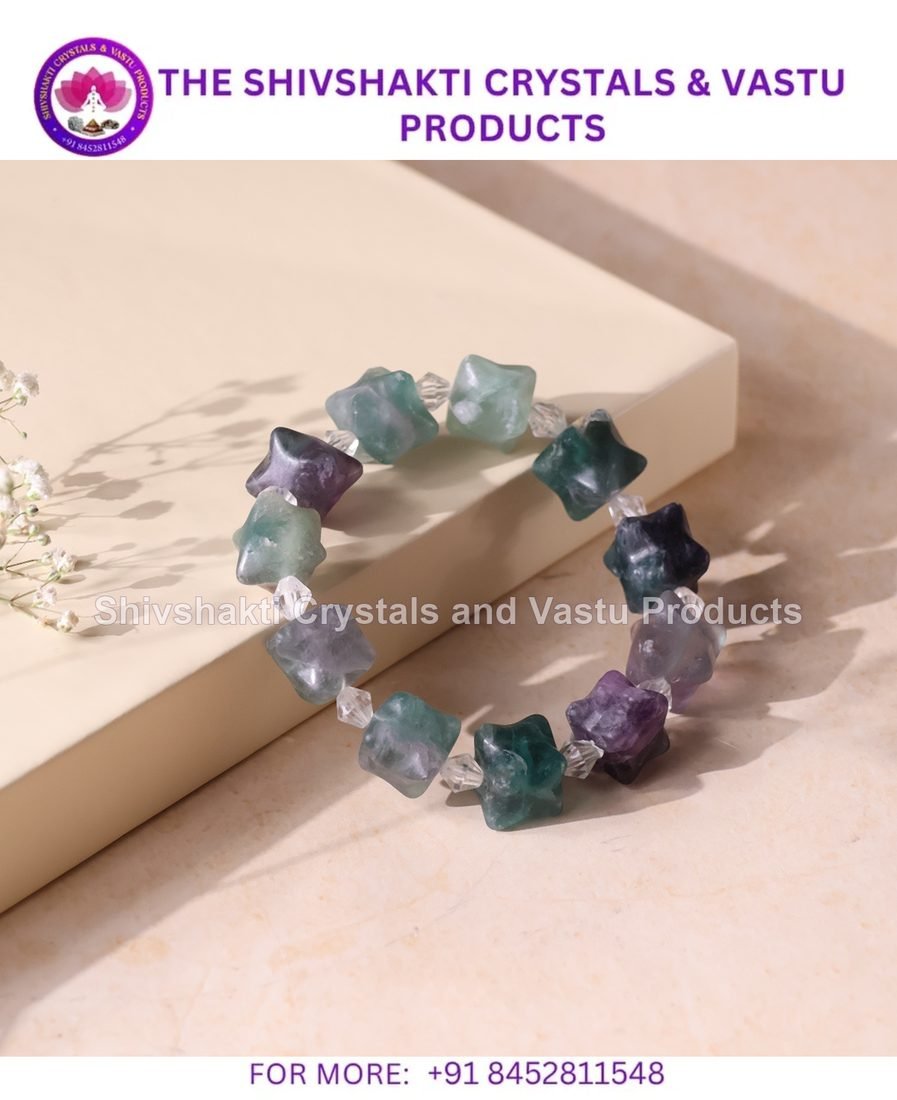 Multi Fluorite Markaba Bracelet
