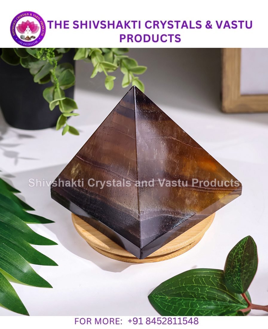 Multi Fluorite Pyramid