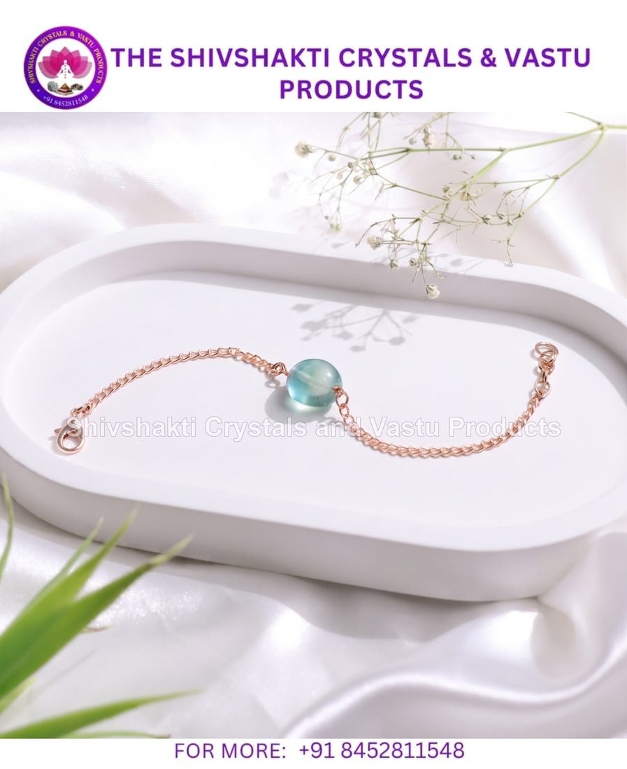 Multi Fluorite Single Tumble Bracelet