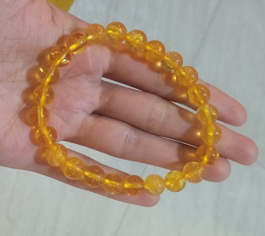 Natural Citrine Bracelet