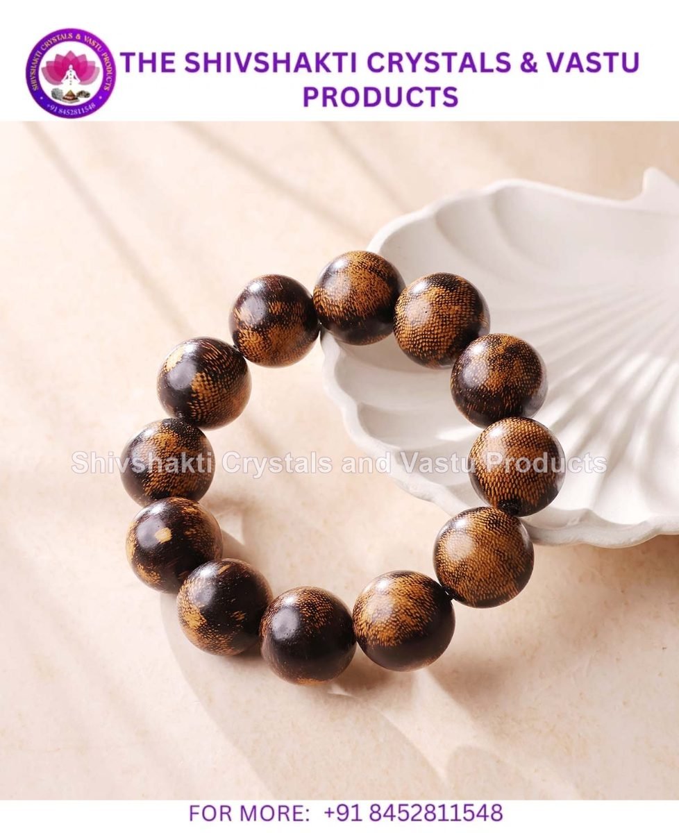 Old Chess Agarwood Black & Brown Bracelet 20mm