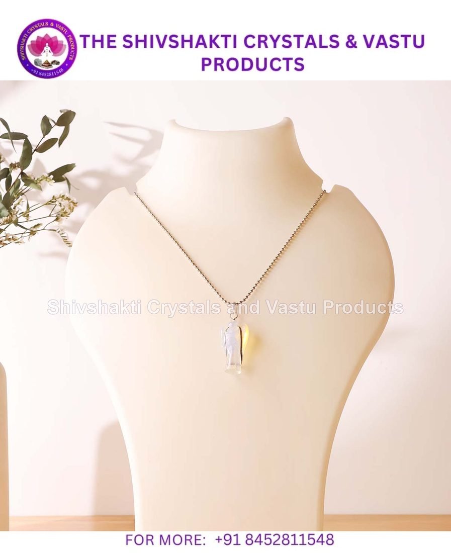 Opalite Angel Pendant 1 inch