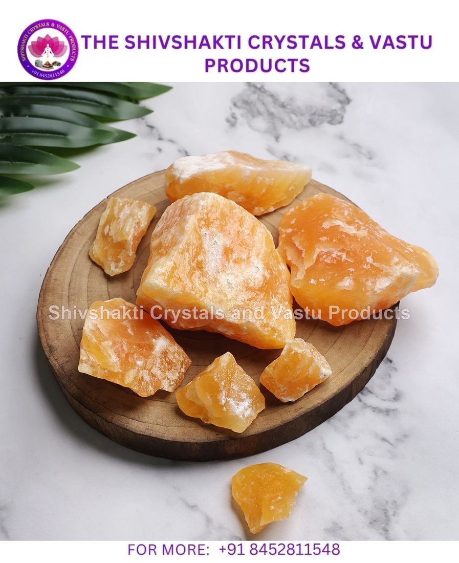 Orange Calcite Raw