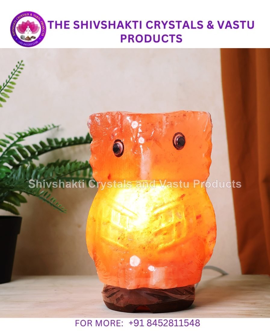 Owl Himalayan Salt Lamp