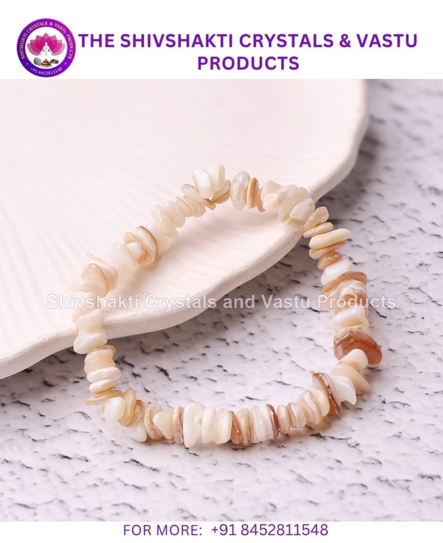 Pearl Chips Stone Elastic Bracelet