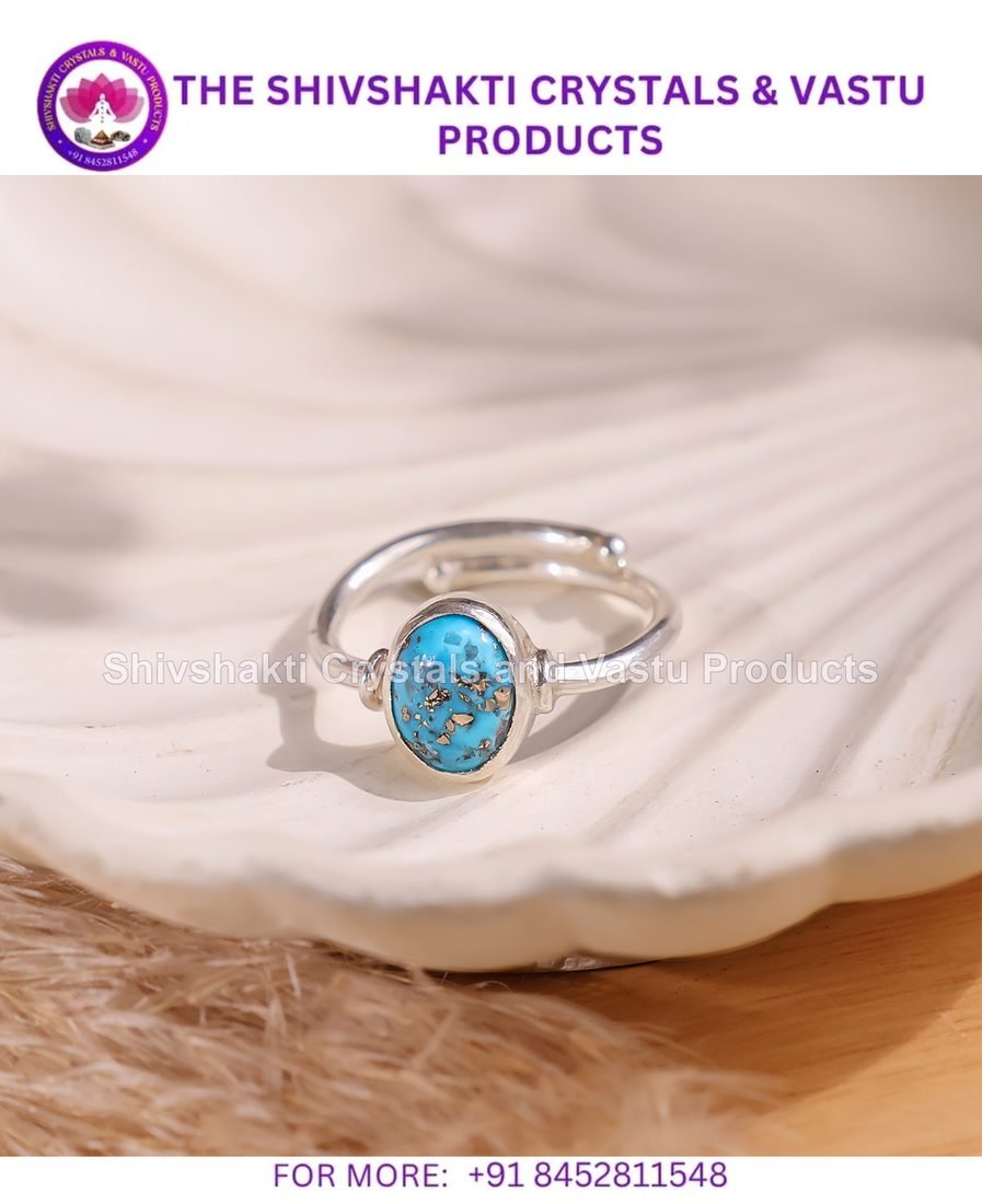 Persian Firoza Silver Ring 5-5.5 Gms