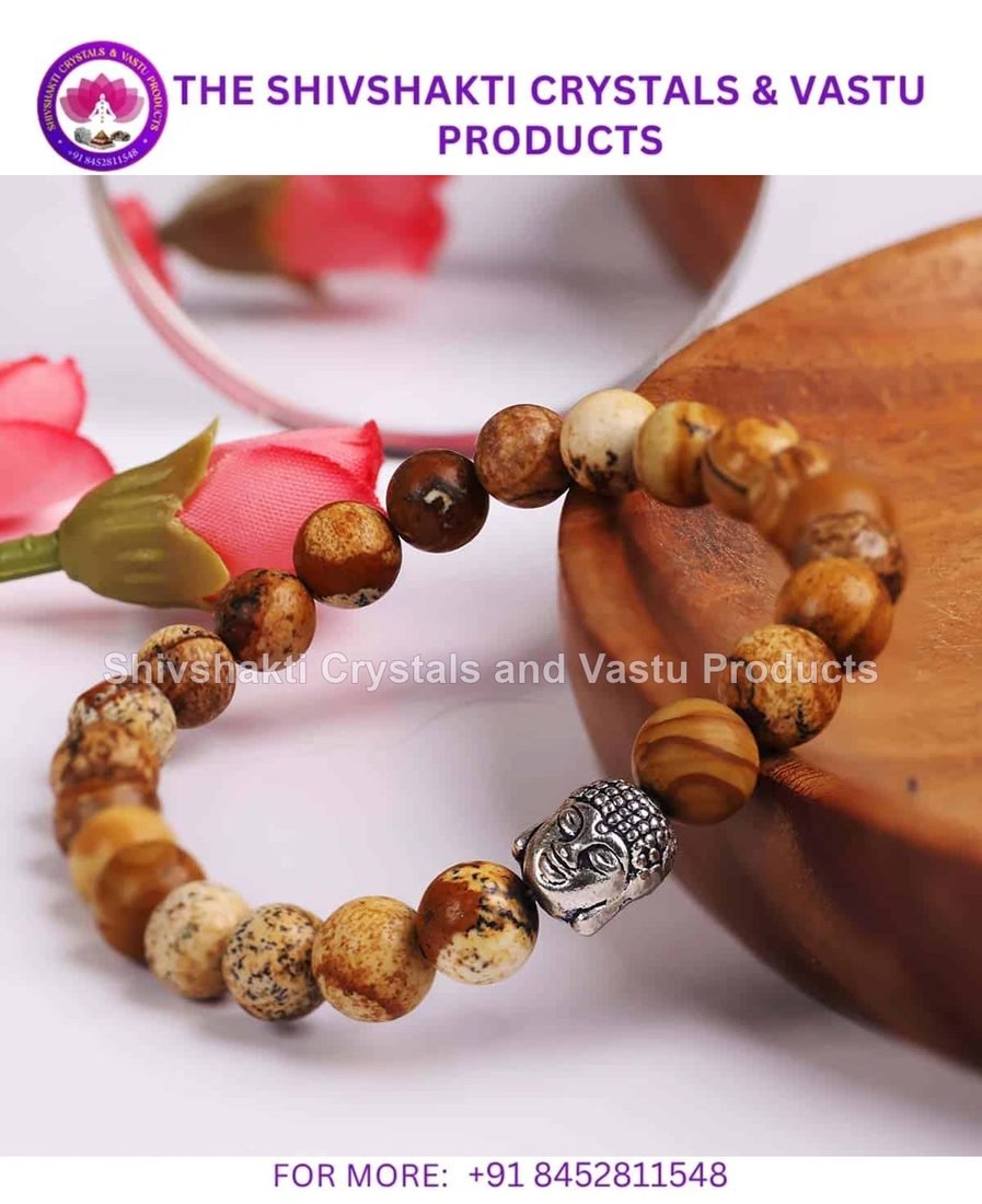 Picture Jasper Buddha Bracelet