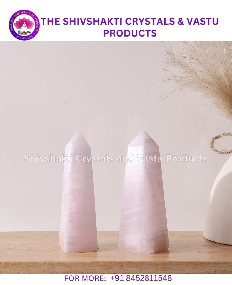 Pink Calcite Tower