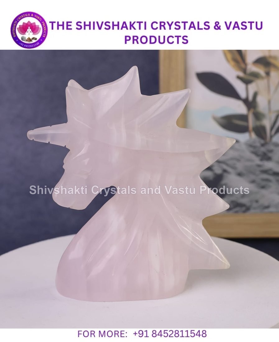 Pink Calcite Unicorn