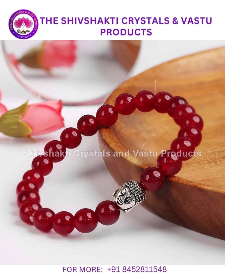 Pink Onyx Buddha Bracelet