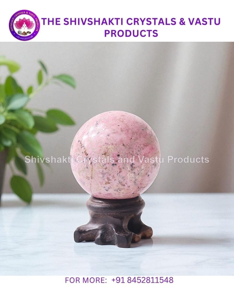 Pink Rhodonite Sphere
