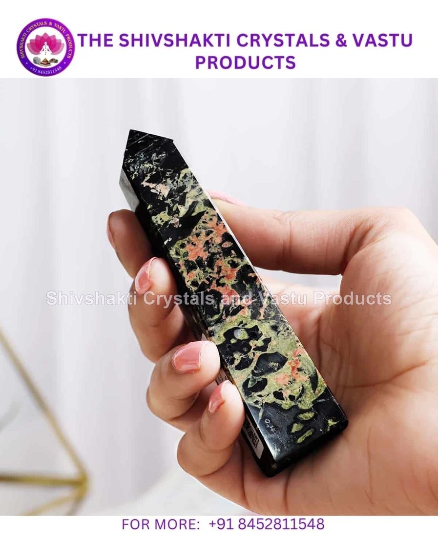 Plum Blossom Jasper Tower Point