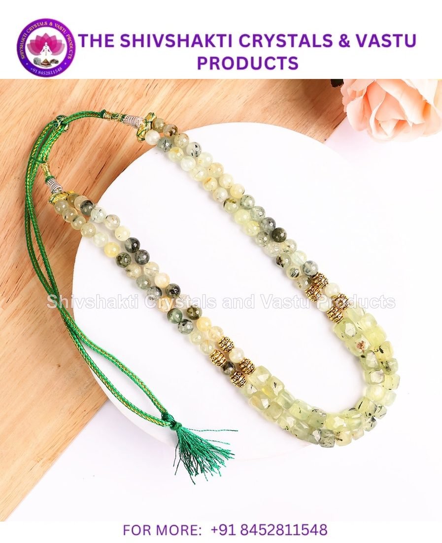 Prehnite Double Layer Necklace