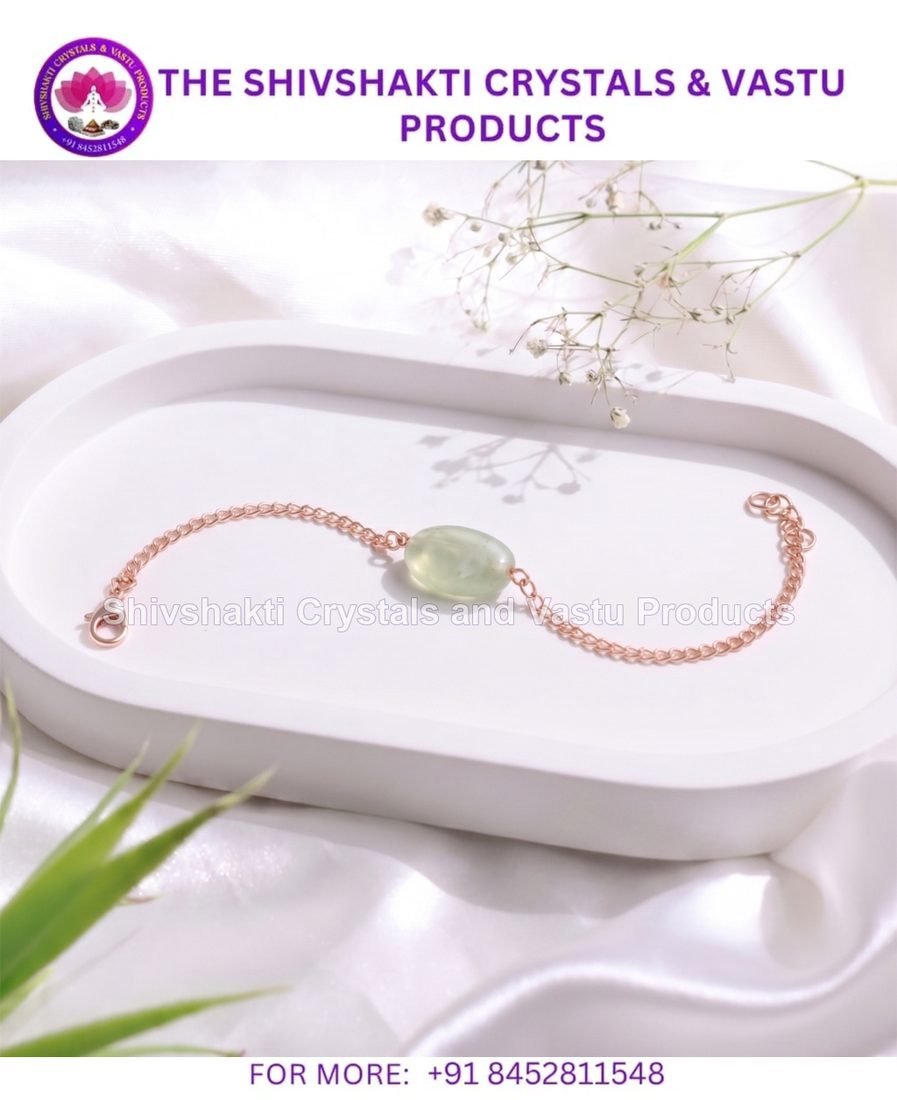 Prehnite Single Tumble Bracelet