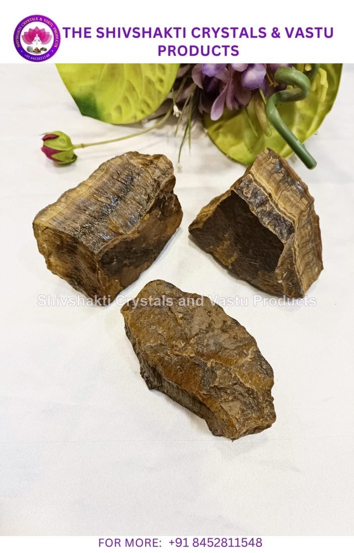 Premium Golden Tiger Eye Raw Stone