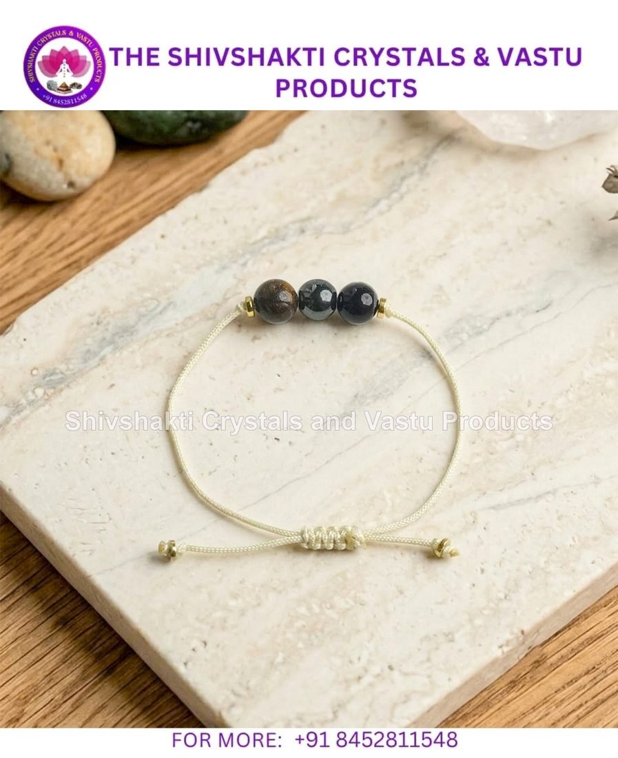 Protection 3 Beads Thread Bracelet