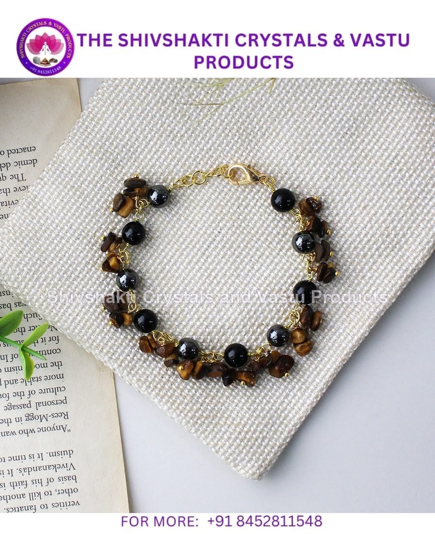 Protection Chips and Beads Bracelet