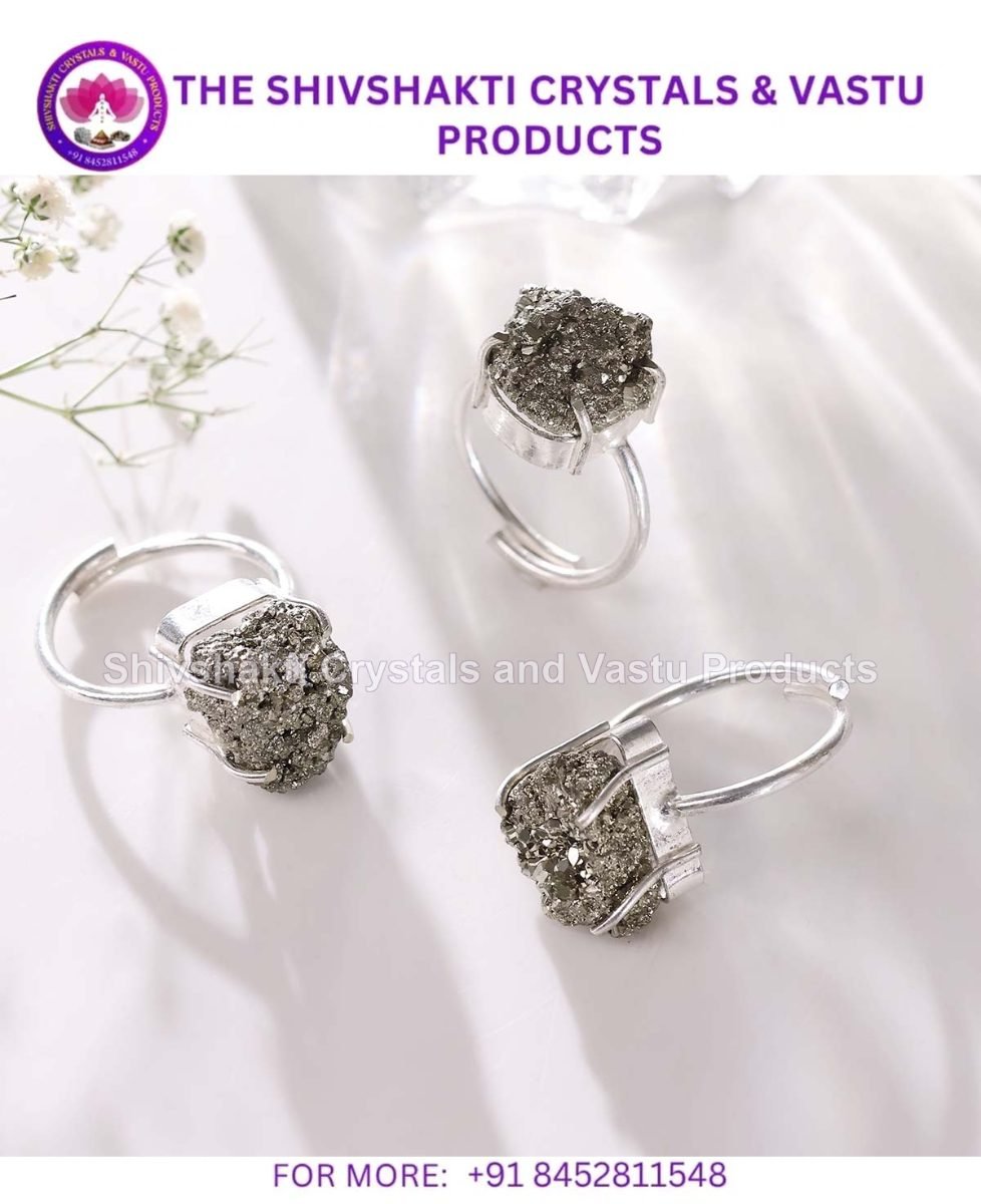 Pyrite Cluster Ring