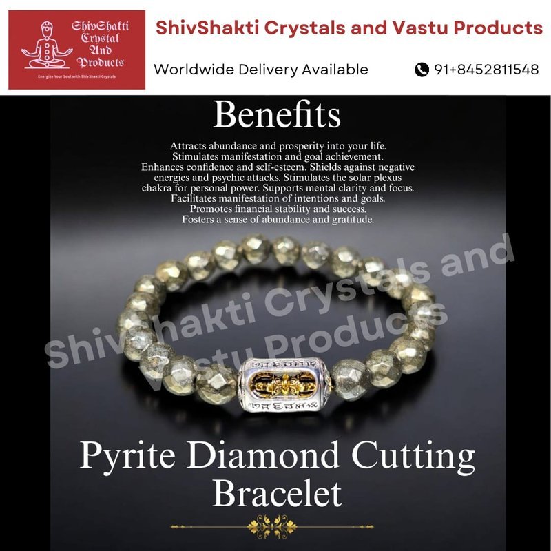 Pyrite Faceted Bracelet