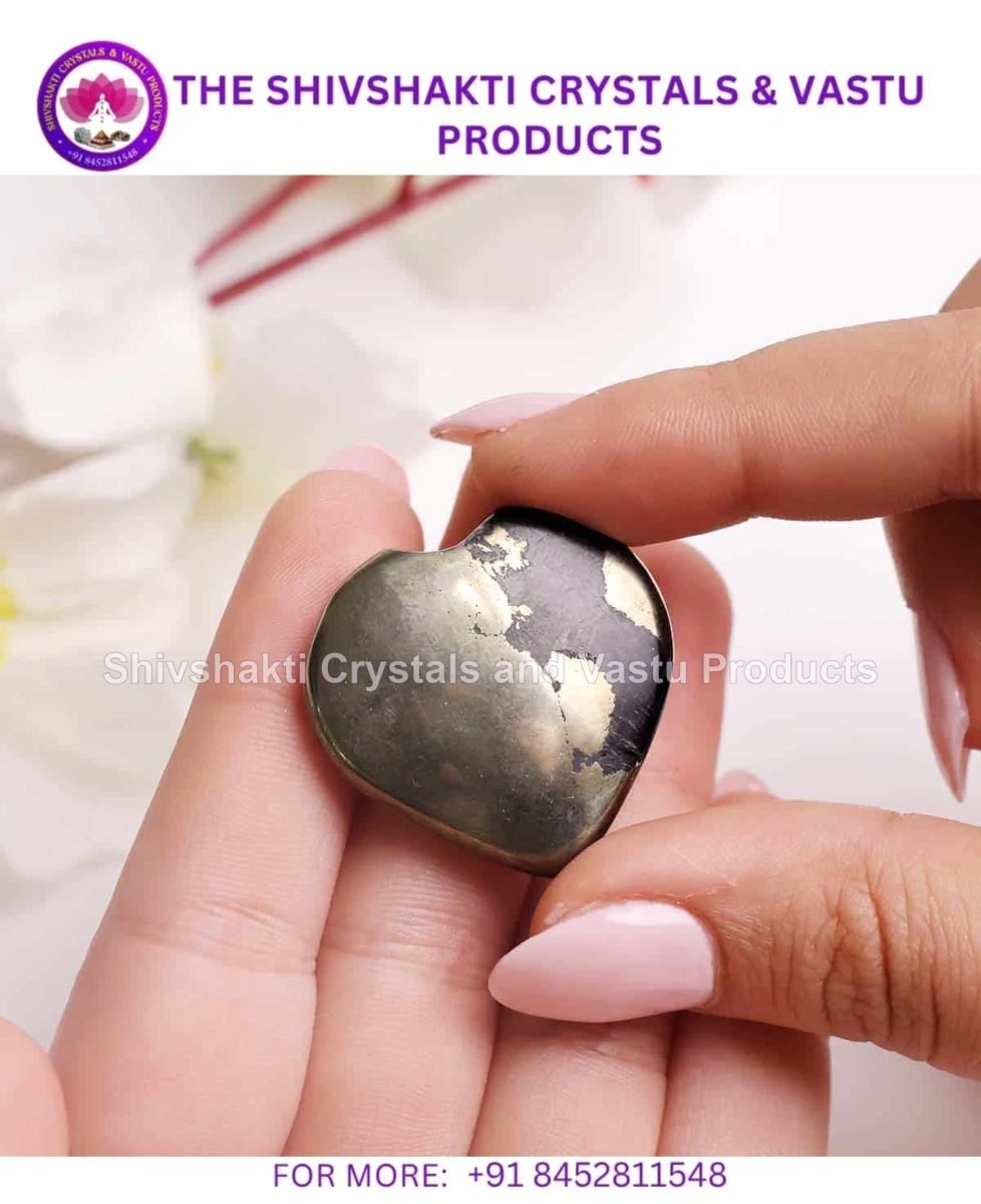 Pyrite Small Heart Shape