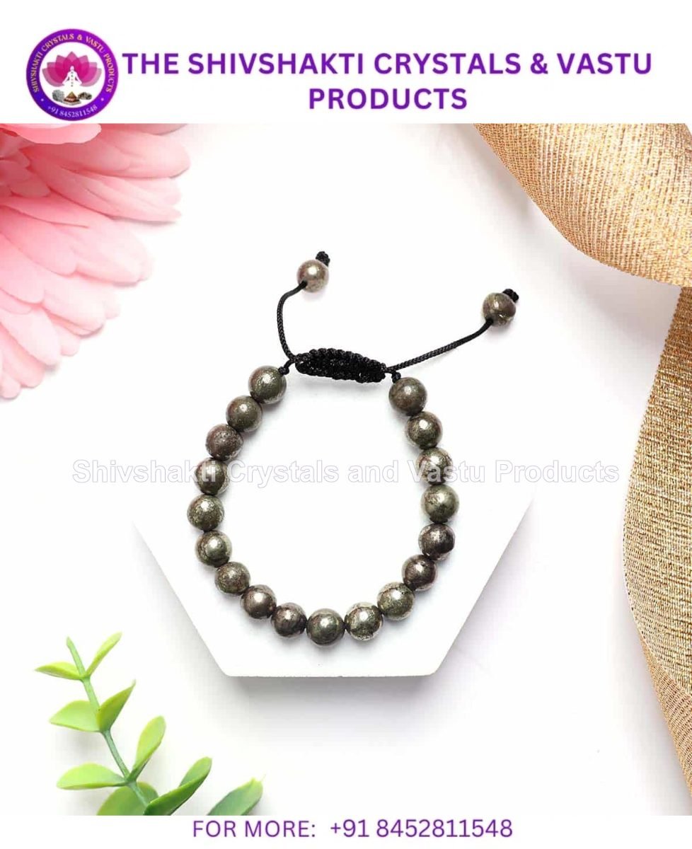 Pyrite Thread Bracelet