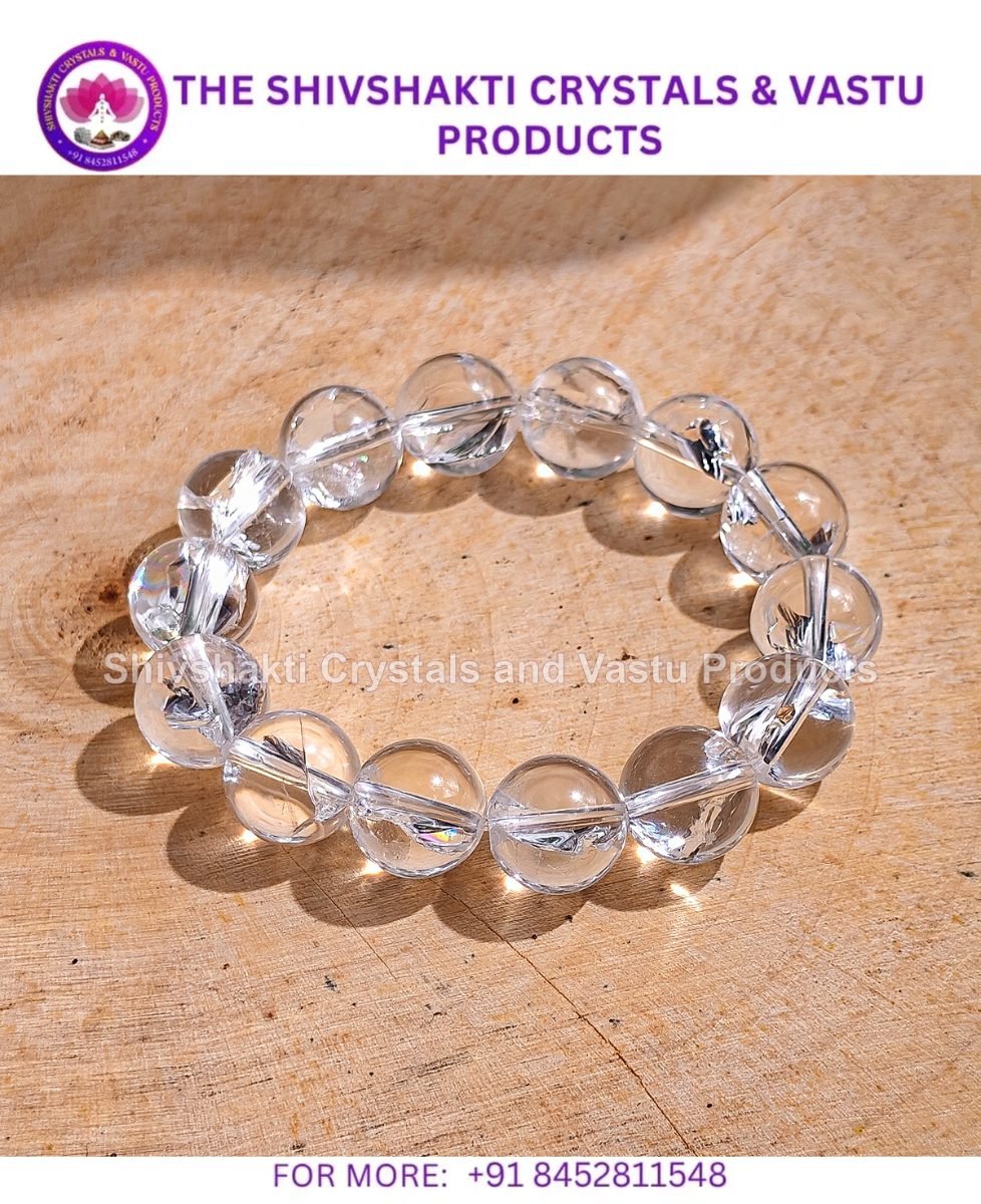 Rainbow Clear Quartz Bracelet