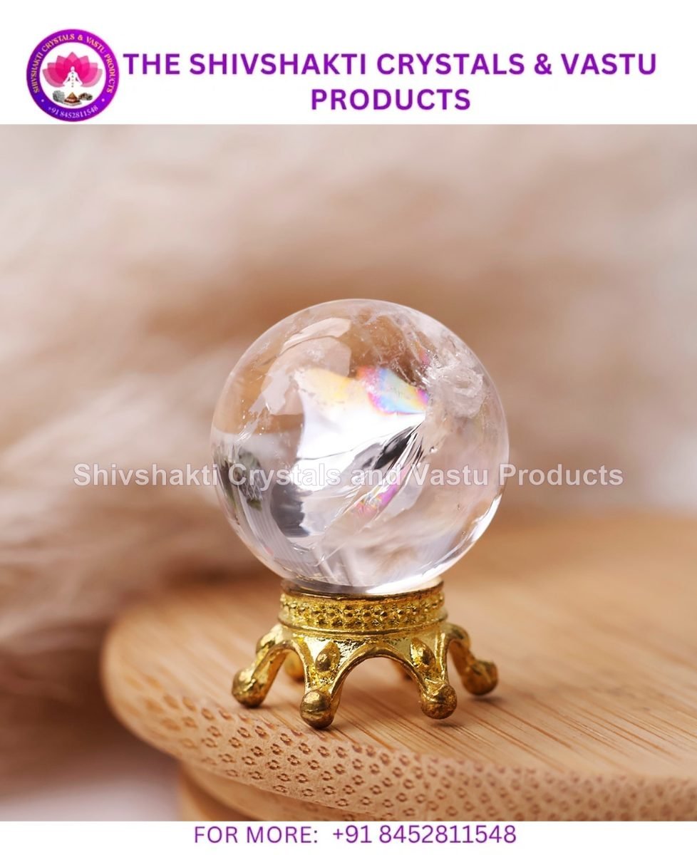 Rainbow Clear Quartz Mini Ball