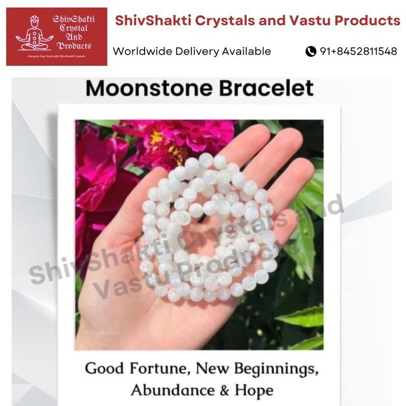 Rainbow Moonstone Beads Bracelet