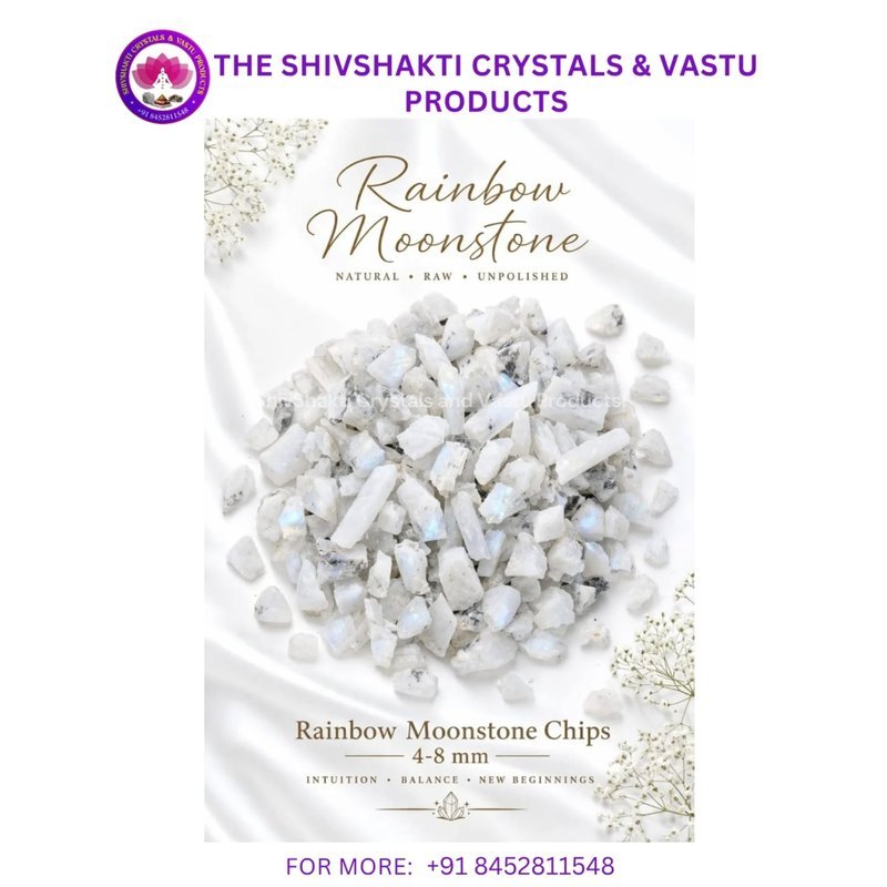 Rainbow Moonstone Chips Stone