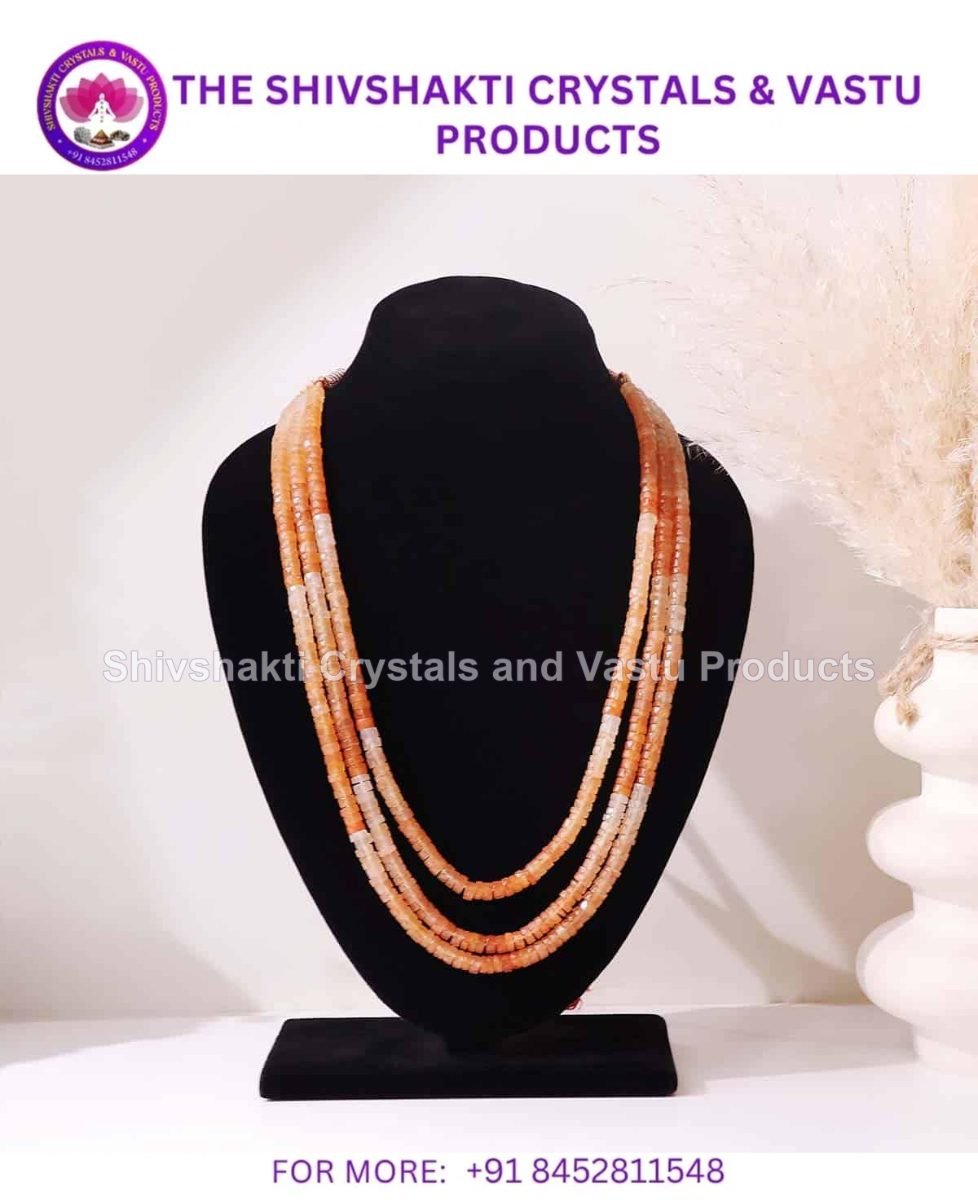 Red Aventurine 3 Layer Necklace